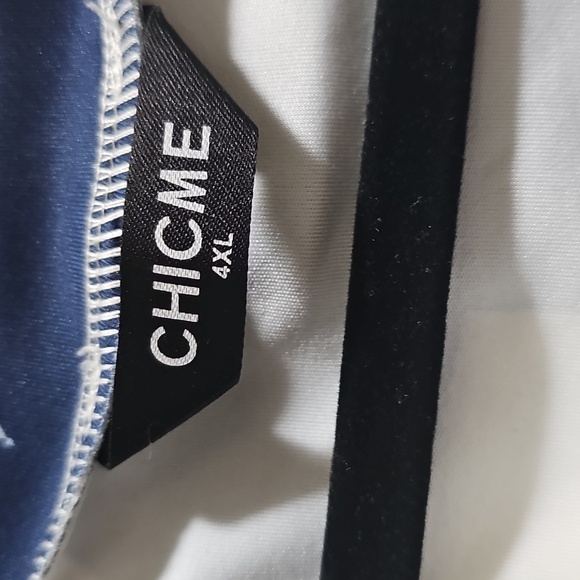 ChicMe Navy and White Top & Pants Set - Picture 5 of 10